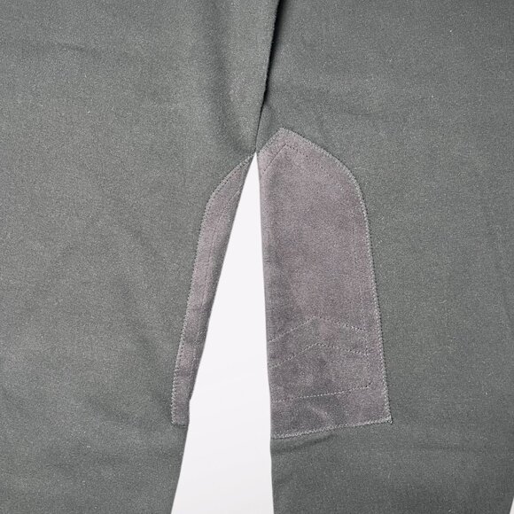 State Line Tack Black Riding Breeches Stretch Equestrian Pants 16 Long - Picture 5 of 9